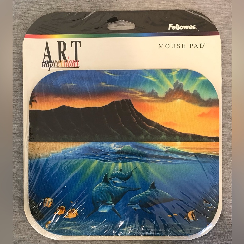 NWT - Fellowes Dolphin Mouse Pad
